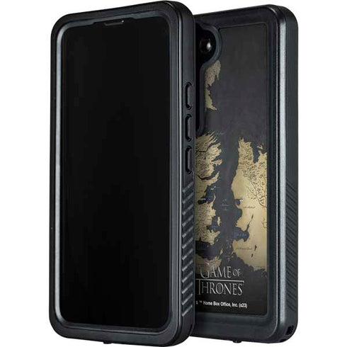 Game of Thrones: Westeros Map Galaxy S24 Plus Waterproof Case